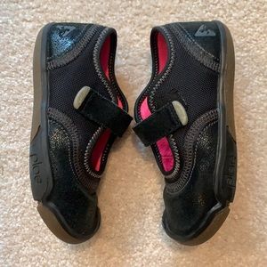 PLAE Emme Shimmery Black Mary Janes